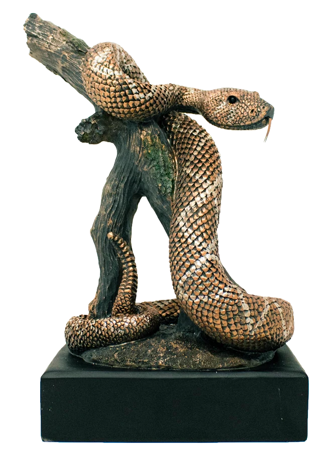 Trophy design render for The Rattlesnake Open